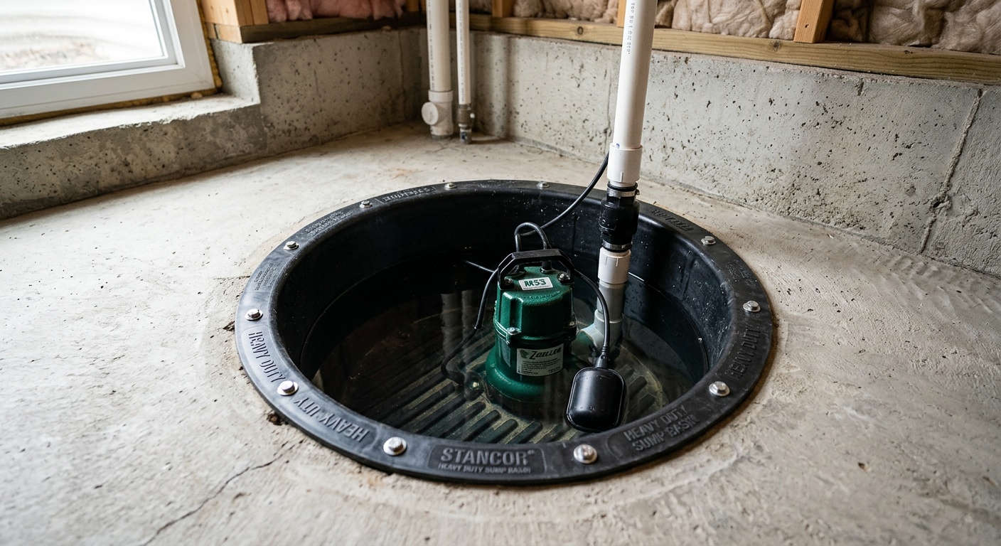 Sump Pump Installation and Maintenance for Basement Flood Prevention