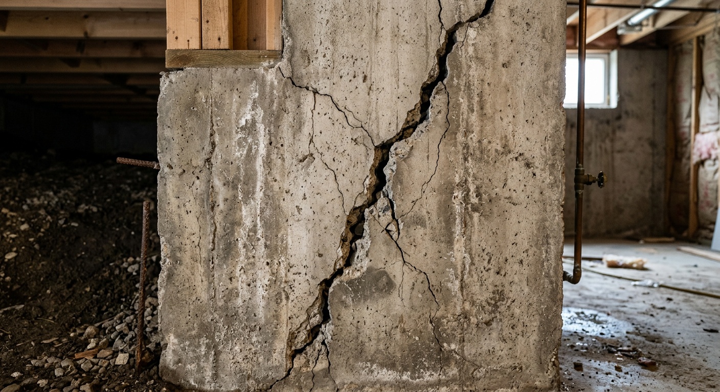 Wet foundation damage