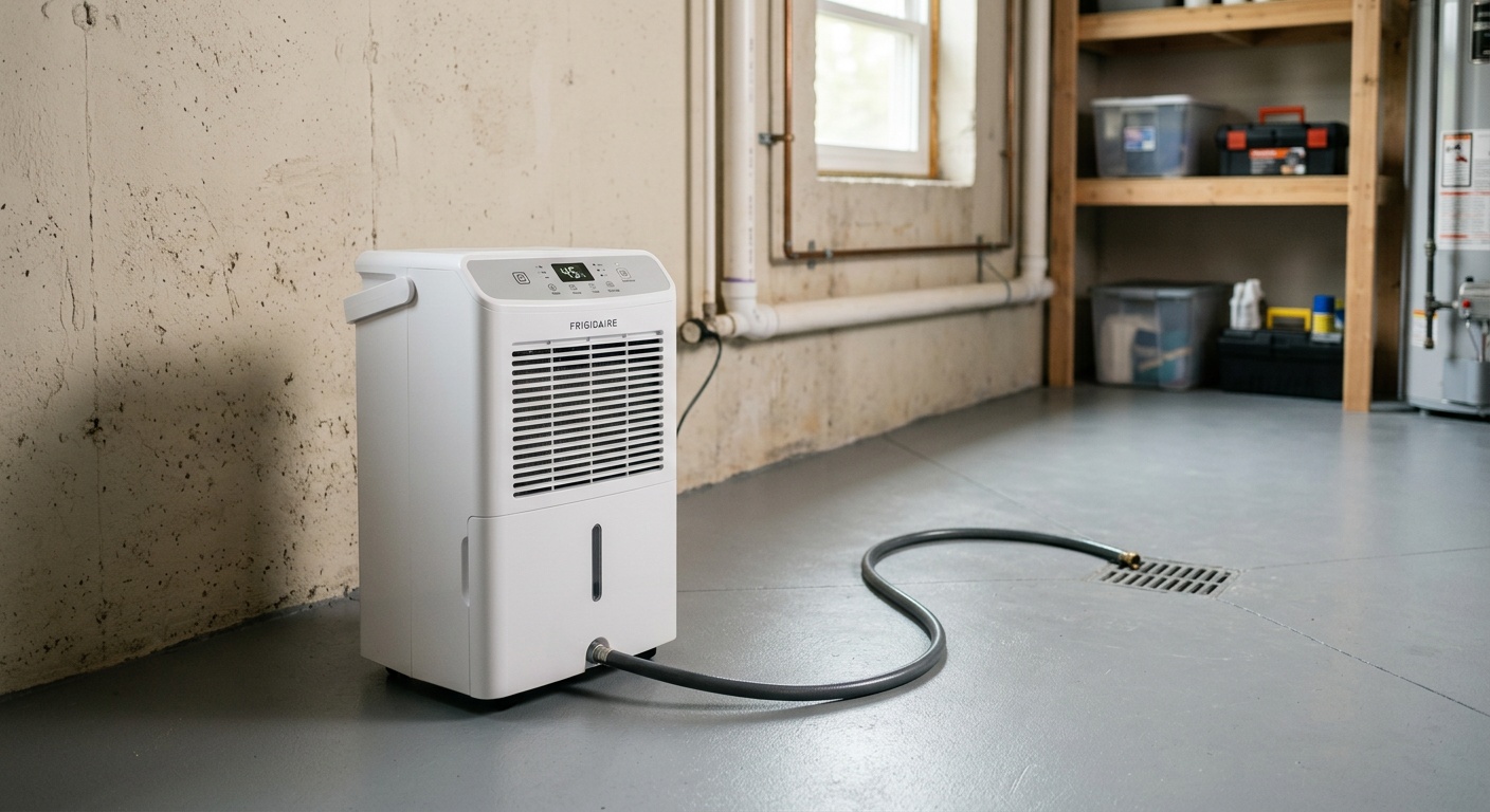 Basement humidity moisture