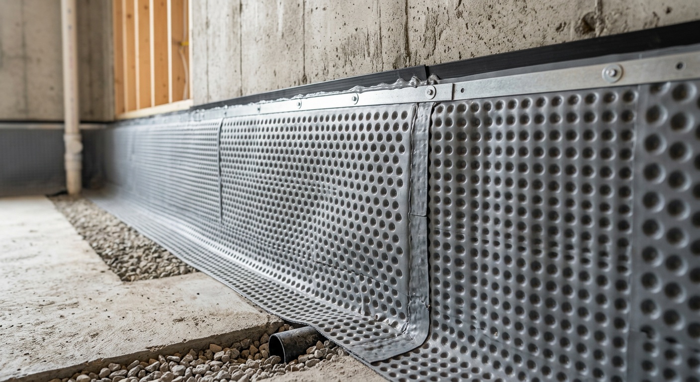 Interior basement waterproofing comparison